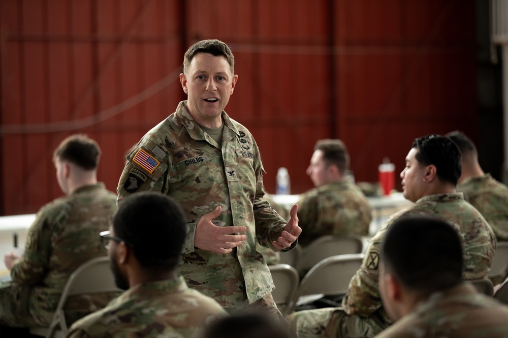 10th Mountain Division arrives to support southern border mission