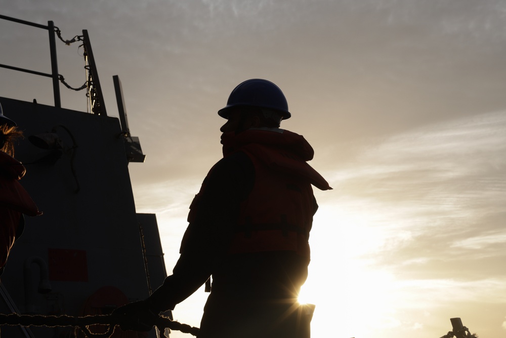 USS Truxtun Conducts RAS