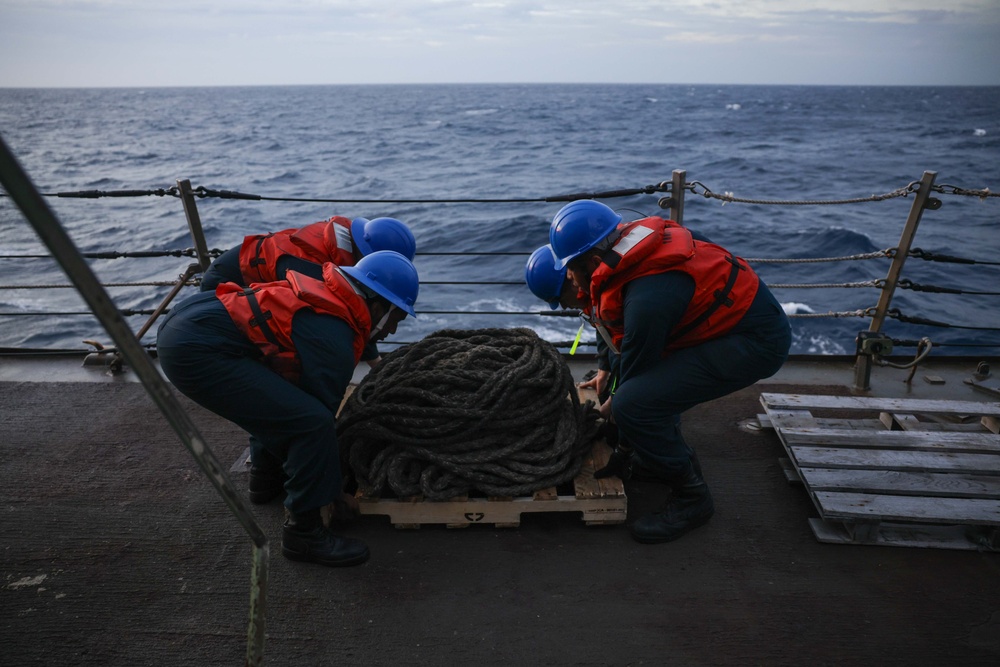 USS Truxtun Conducts RAS