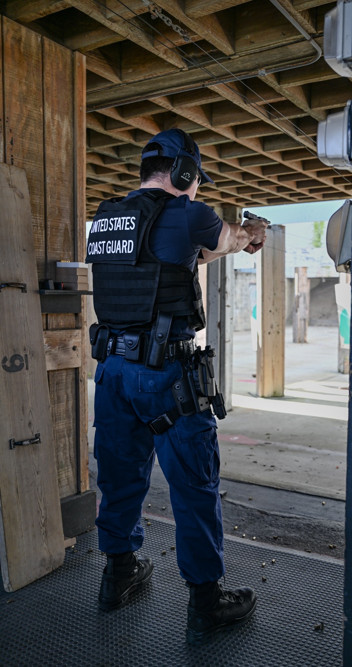 Coast Guard Enforcement Division range day