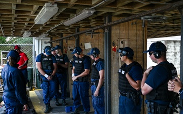 Coast Guard Enforcement Division range day