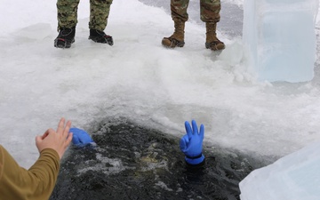 U.S. Navy EOD and Divers Conduct Arctic Warfare Training Exercise SNOWCRABEX 2025