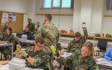 U.S. Army CATC conducts training with German Bundeswehr Medical Academy soldiers