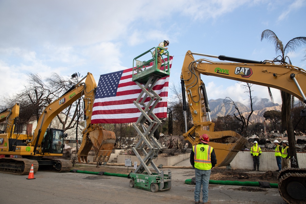 California Governor Newsom joins federal and state leaders to launch new phase of property debris removal