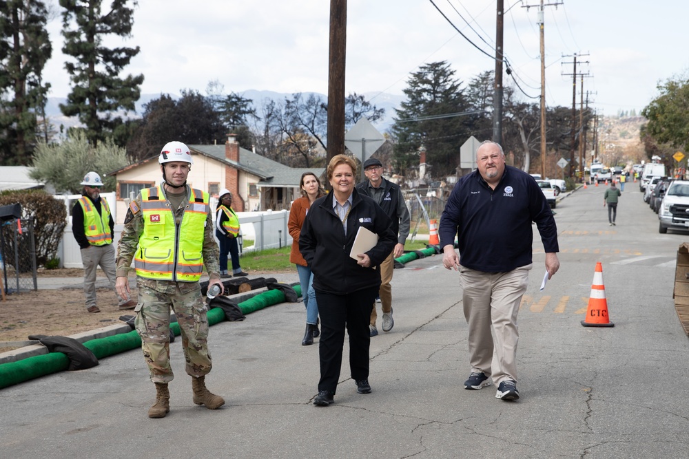 California Governor Newsom joins federal and state leaders to launch new phase of property debris removal