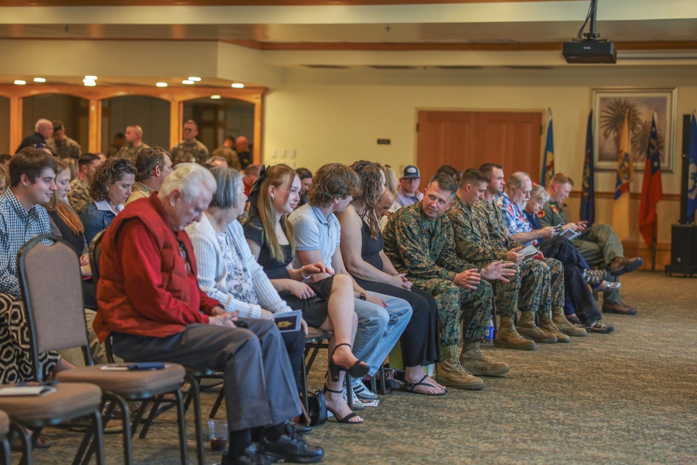 Master Gunnery Sergeant Kendrick Retires from the Marine Corps