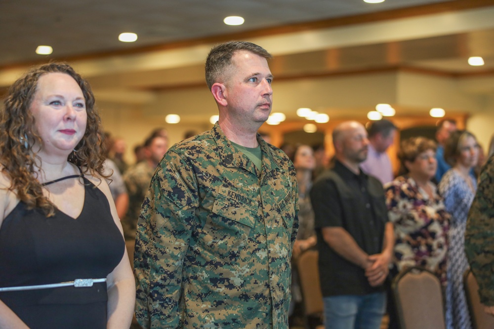 Master Gunnery Sergeant Kendrick Retires from the Marine Corps