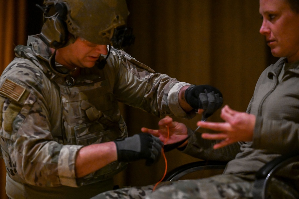 Hill’s EOD, Fire, and Security Forces train together in hostage scenario