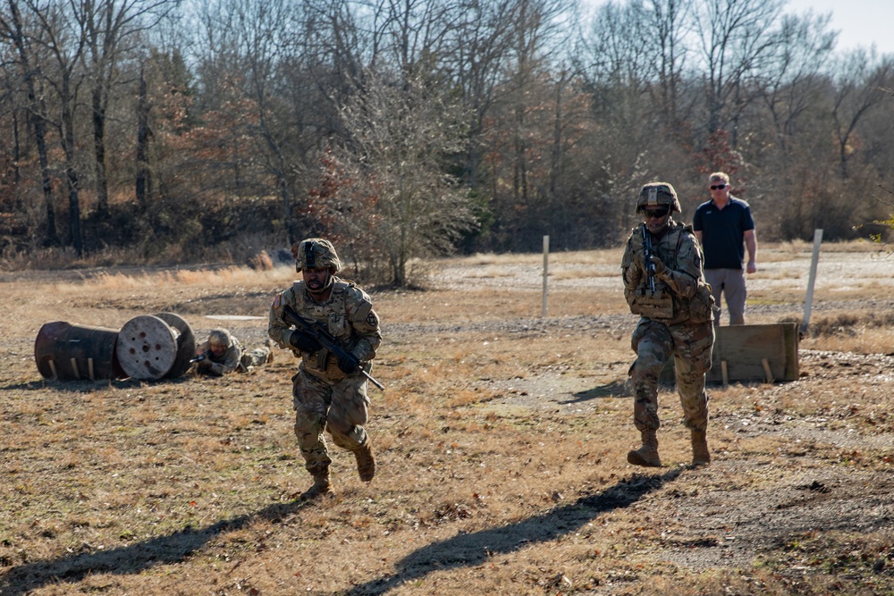 100th BSB Executes Field Training, M2, and M240 qualification at Fort Chaffee
