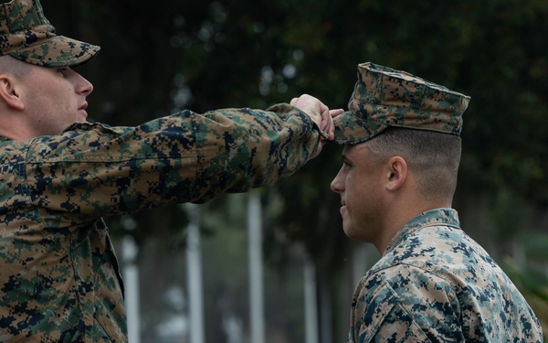 Staff Sgt. Rosado Hat Plaque Ceremony