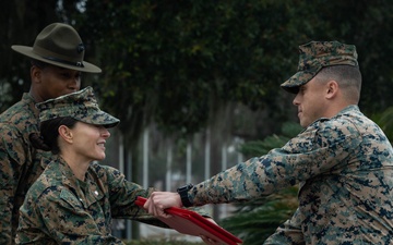 Staff Sgt. Rosado Hat Plaque Ceremony