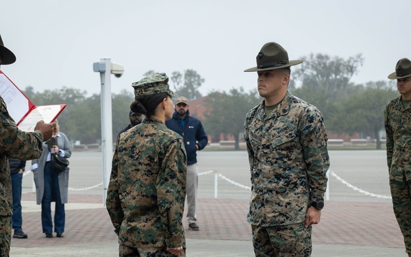 Staff Sgt. Rosado Hat Plaque Ceremony