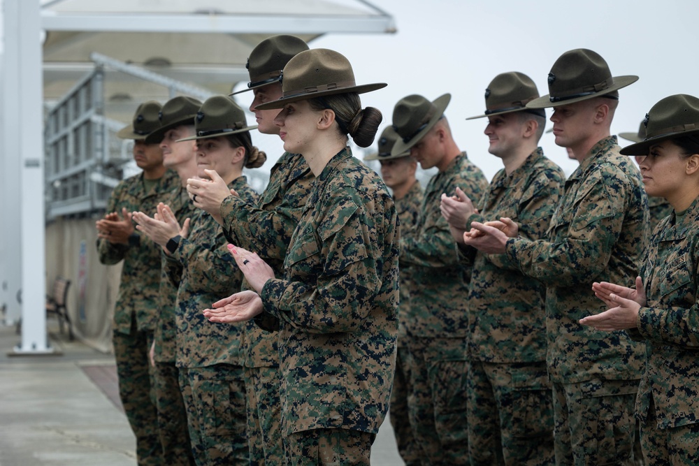 Staff Sgt. Rosado Hat Plaque Ceremony