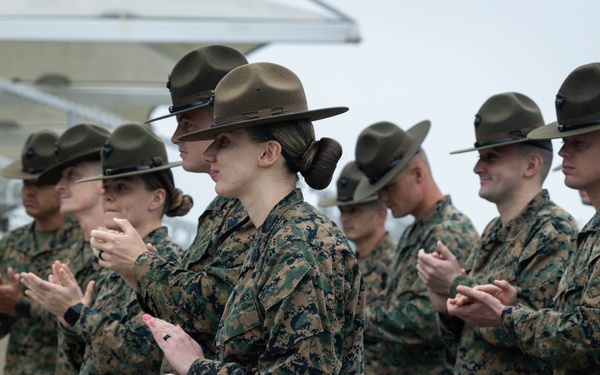 Staff Sgt. Rosado Hat Plaque Ceremony