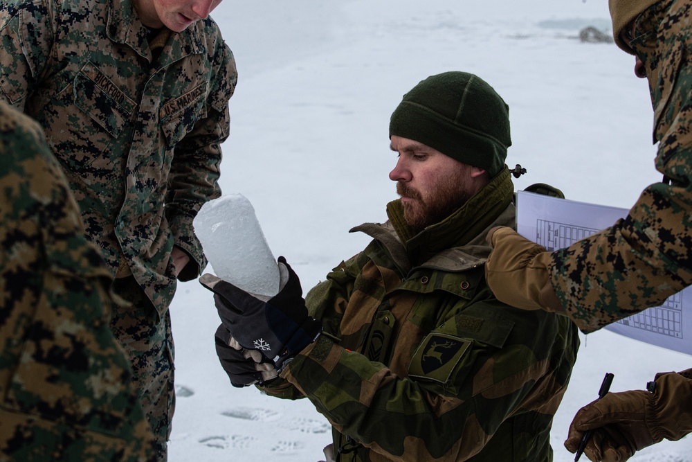 Exercise Joint Viking 25: Ice Classification Course