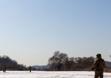 Breaking the Ice, Breaking up Ground: III MSB Marines conduct joint training event with Army 11th Engineer Battalion Soldiers