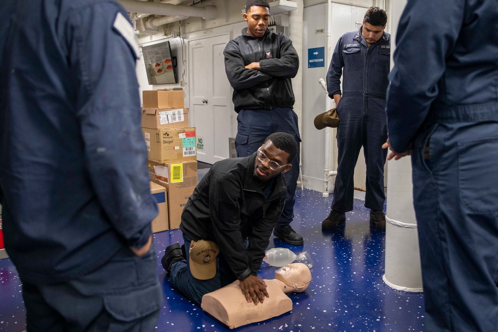 Makin Island CPR Training