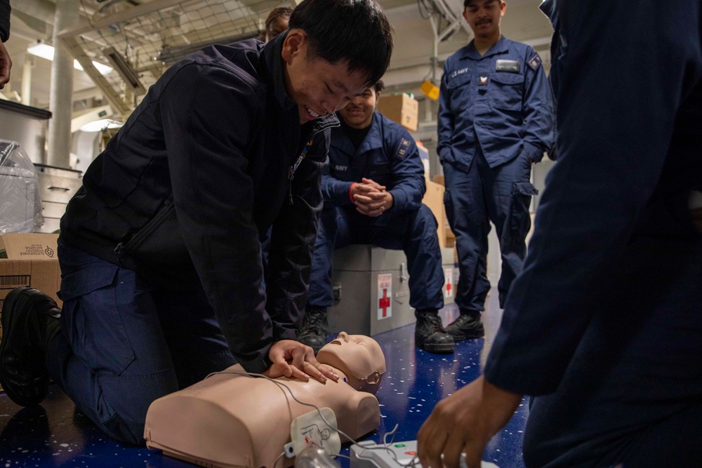 Makin Island CPR Training