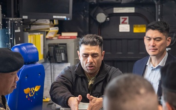 U.S. Army War College Tours USS Tripoli