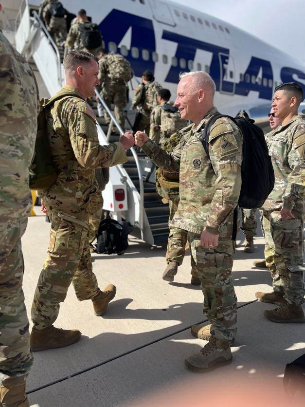 Iron Eagles and Muleskinners depart in support of European rotation