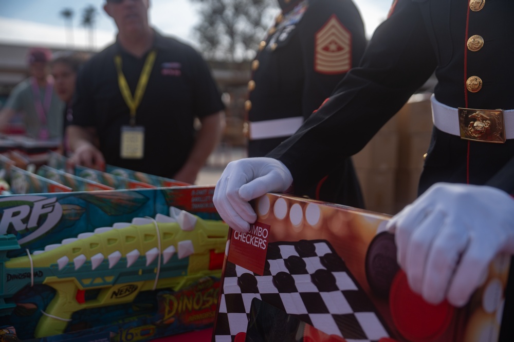 Toys for Tots Hosts Event for LA Wildfire Victims