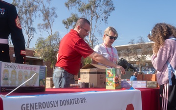 Toys for Tots Hosts Event for LA Wildfire Victims