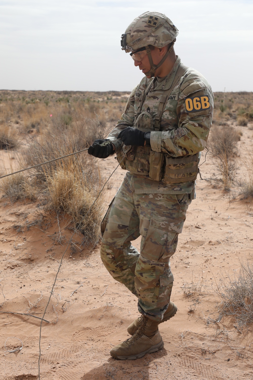 OE-254 Lane During The 5th Armored Brigade Best OC/T Competition