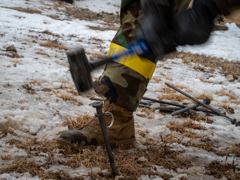 51st FW Airmen assemble Shelter Systems, exercise real world beddown capabilities