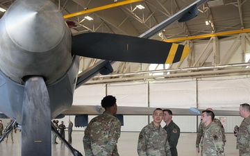 336th Fighter Wing Commander visits Creech AFB