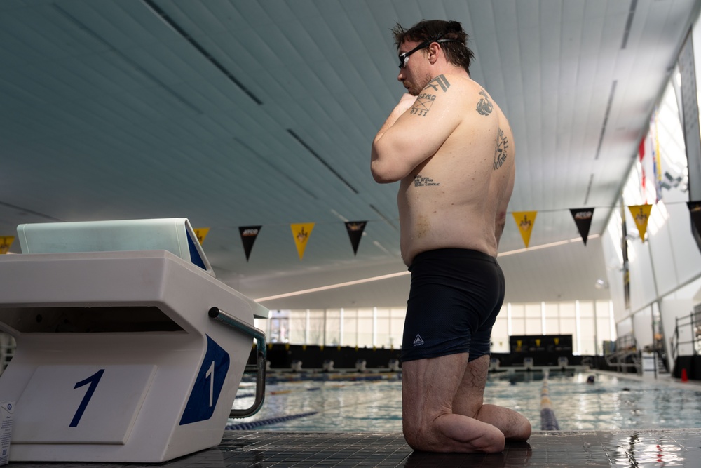 Team US | IG 25 | Invictus Games | Swimming | Marine Corps Cpl Christopher Bryde (ret.)