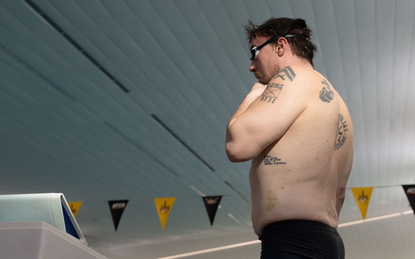Team US | IG 25 | Invictus Games | Swimming | Marine Corps Cpl Christopher Bryde (ret.)