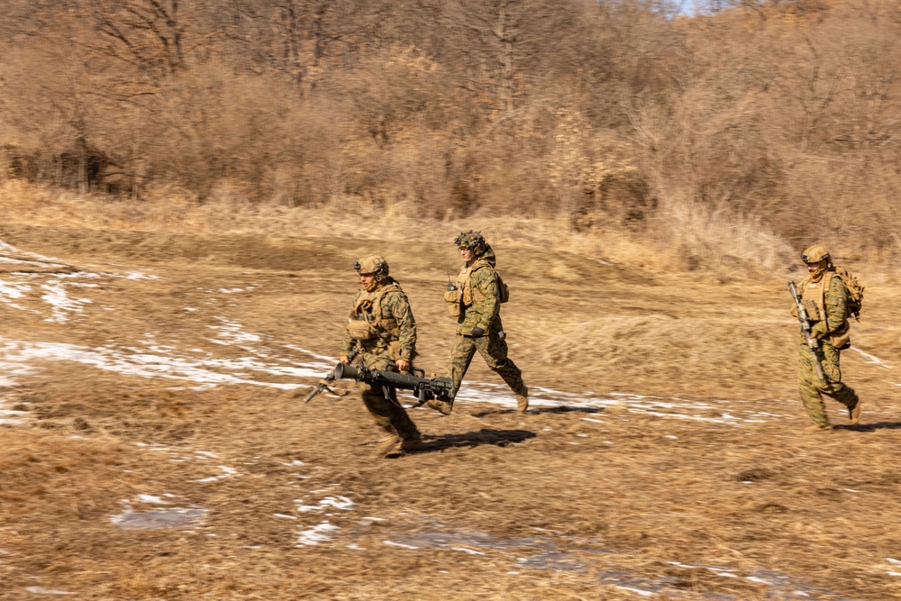 U.S. Marines Execute Live Fire Platoon Attacks During Korea Viper 25.2