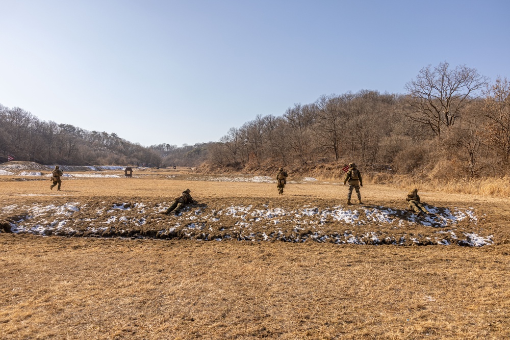 U.S. Marines Execute Live Fire Platoon Attacks During Korea Viper 25.2