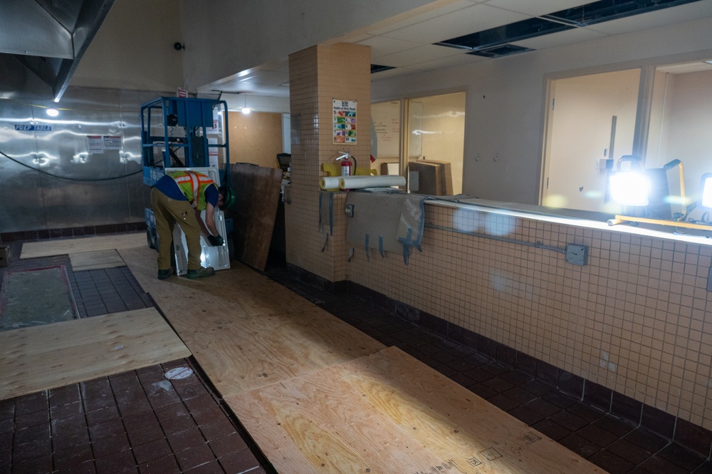 Iditarod Dining Facility renovations continue