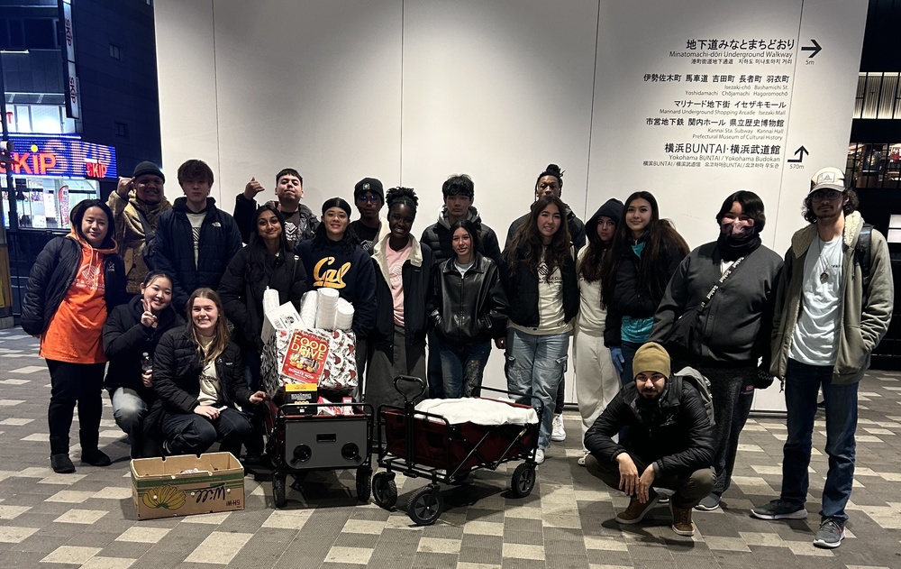 Camp Zama youth volunteer time to feed homeless in Yokohama