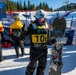 Team U.S. competes in advanced alpine skiing, snowboarding slalom run