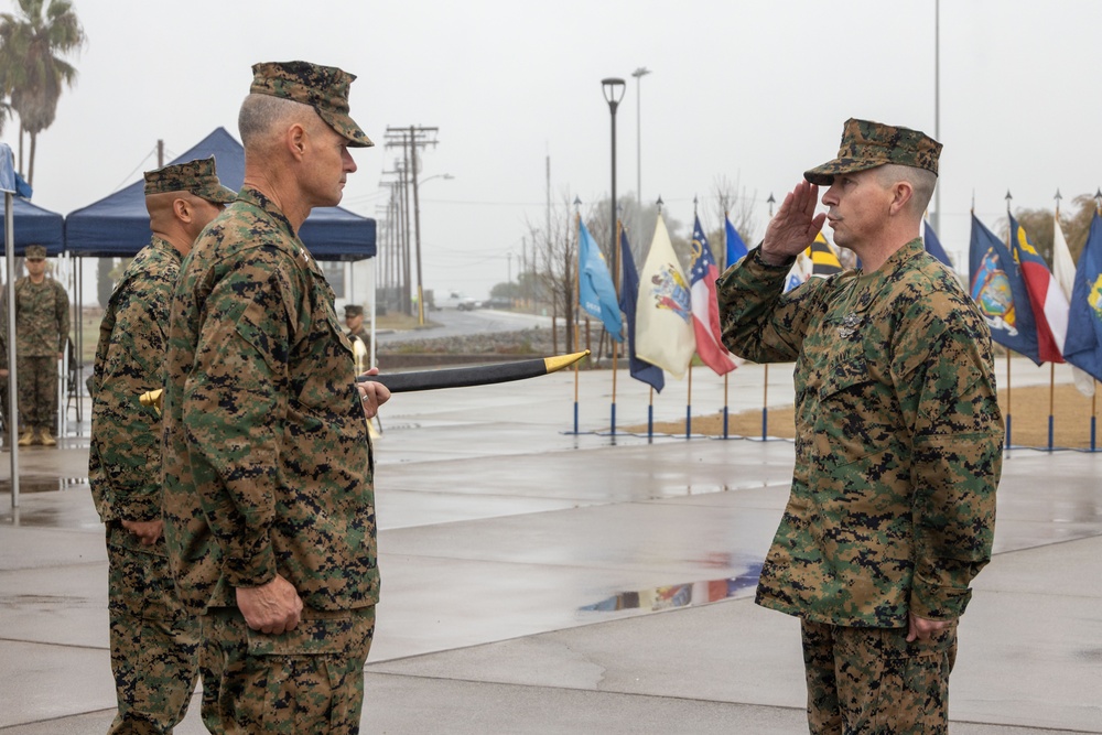 1st Marine Division holds change of charge ceremony