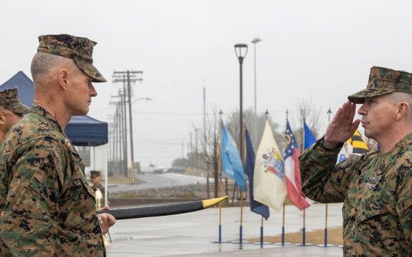 1st Marine Division holds change of charge ceremony