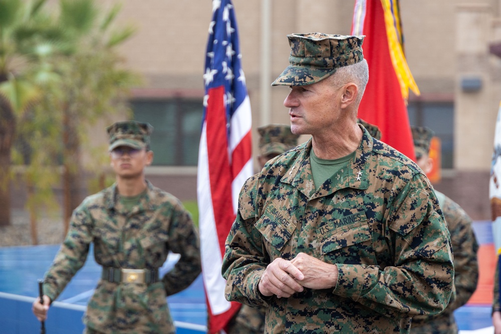 1st Marine Division holds change of charge ceremony