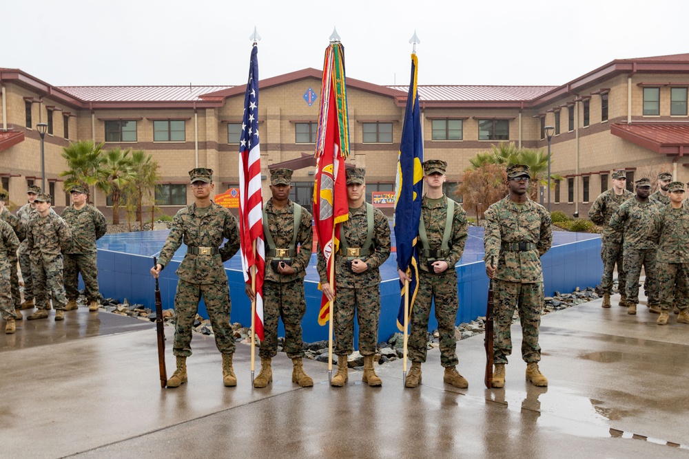 1st Marine Division holds change of charge ceremony