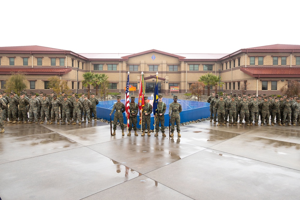 1st Marine Division holds change of charge ceremony