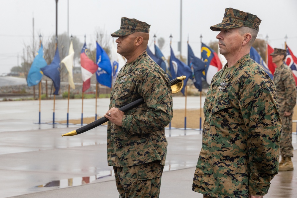 1st Marine Division holds change of charge ceremony