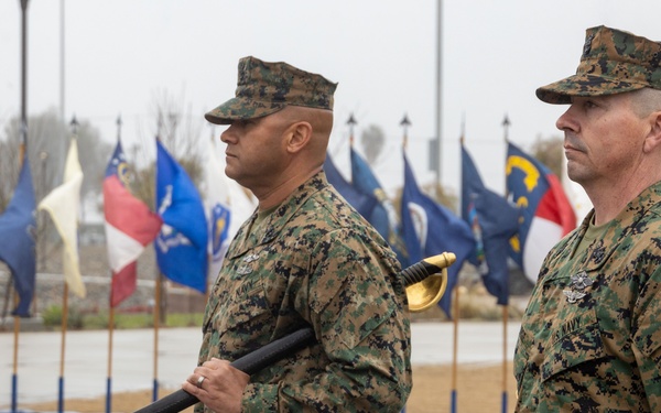 1st Marine Division holds change of charge ceremony