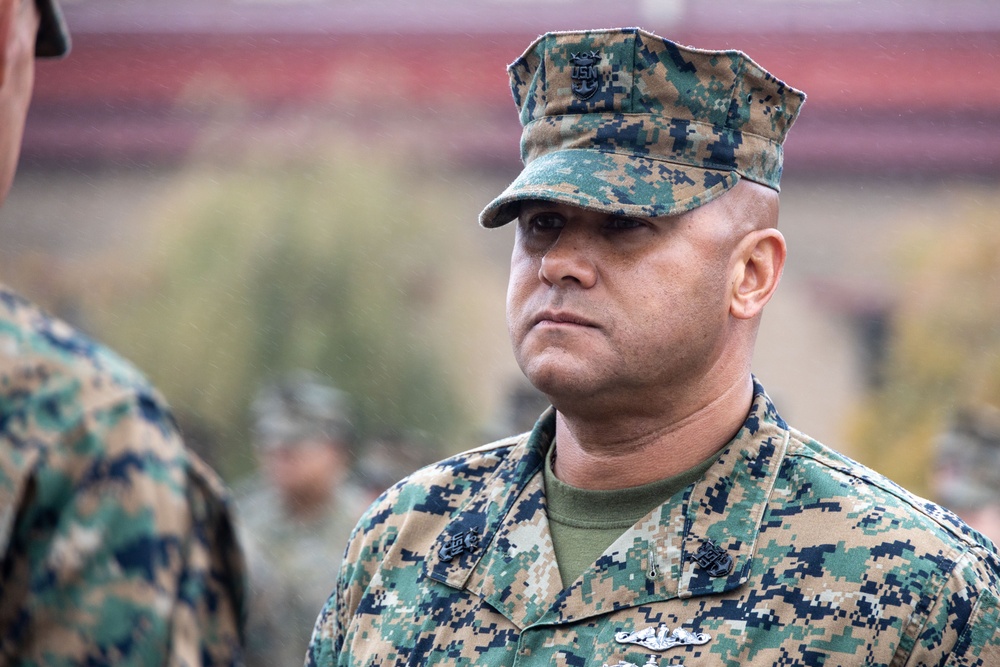 1st Marine Division holds change of charge ceremony