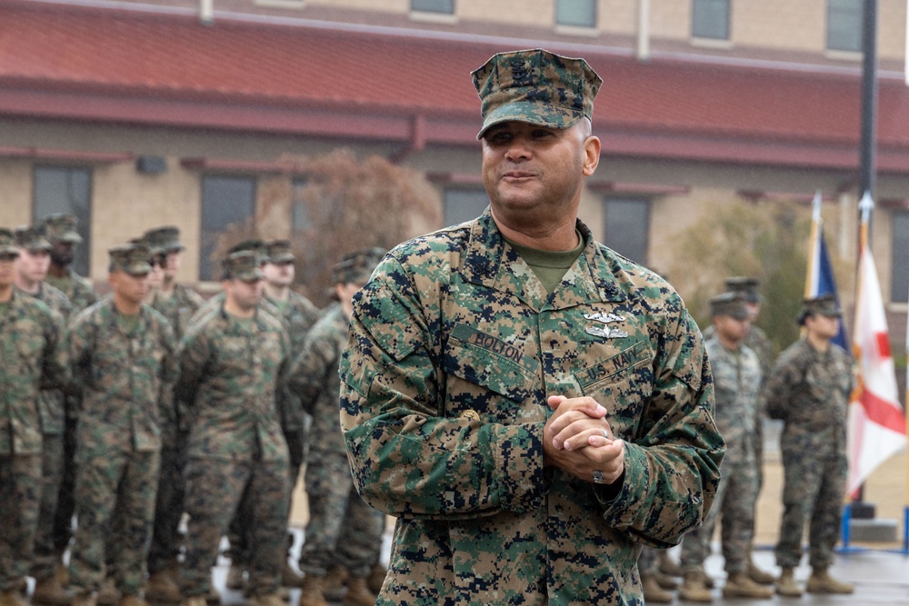 1st Marine Division holds change of charge ceremony