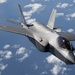 RAAF F-35As conduct aerial refueling with USAF KC-135