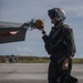 U.S. Marine Corps F/A-18s take off for Cope North 25