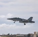 U.S. Marine Corps F/A-18s take off for Cope North 25