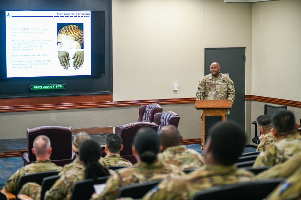 III Armored Corps Leaders Emphasize Standards and Discipline in Grooming and Uniform Wear at LTT