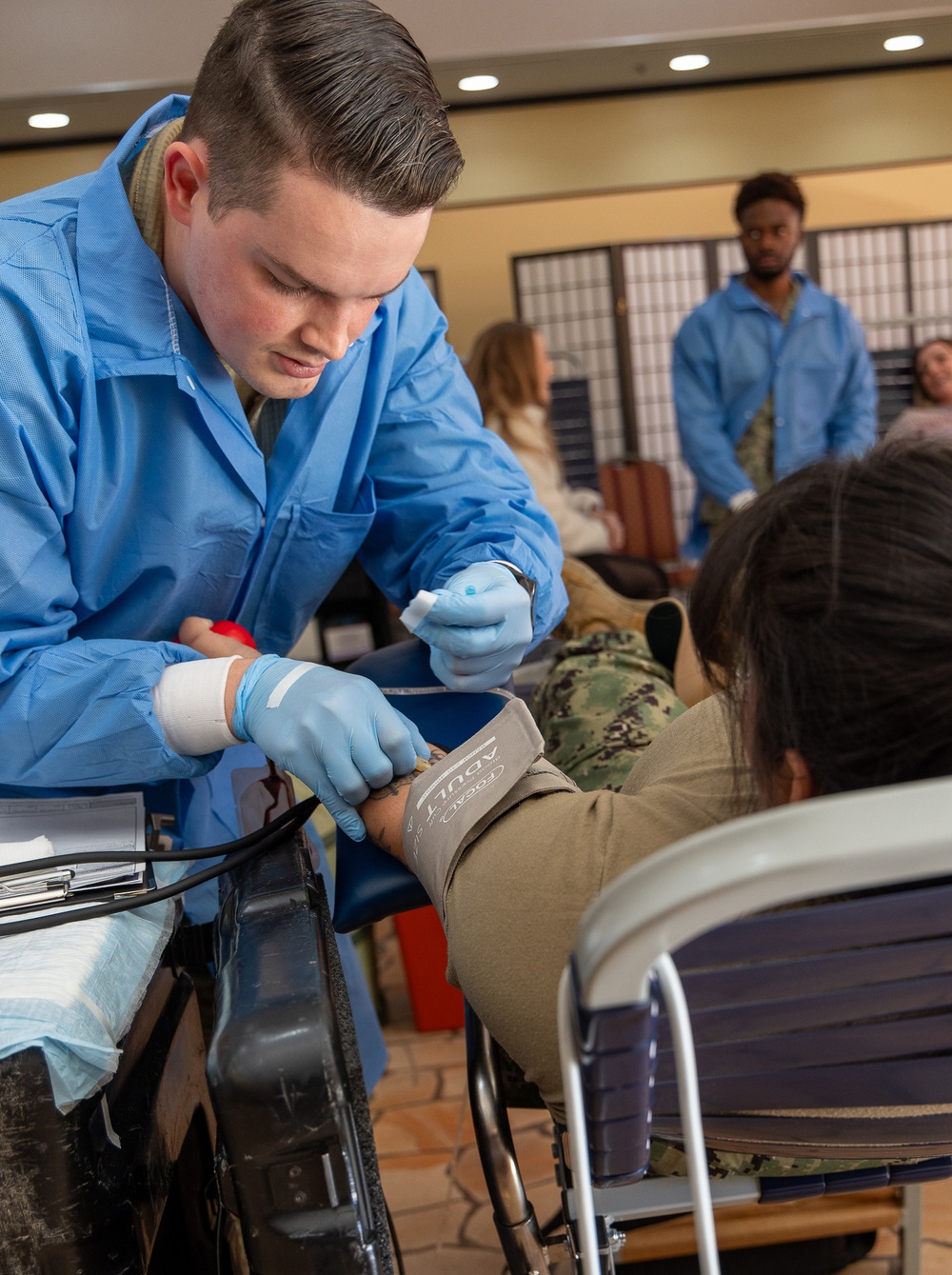 U.S. Naval Hospital Yokosuka and ASBBC Okinawa Successfully Complete Groundbreaking Blood Drive